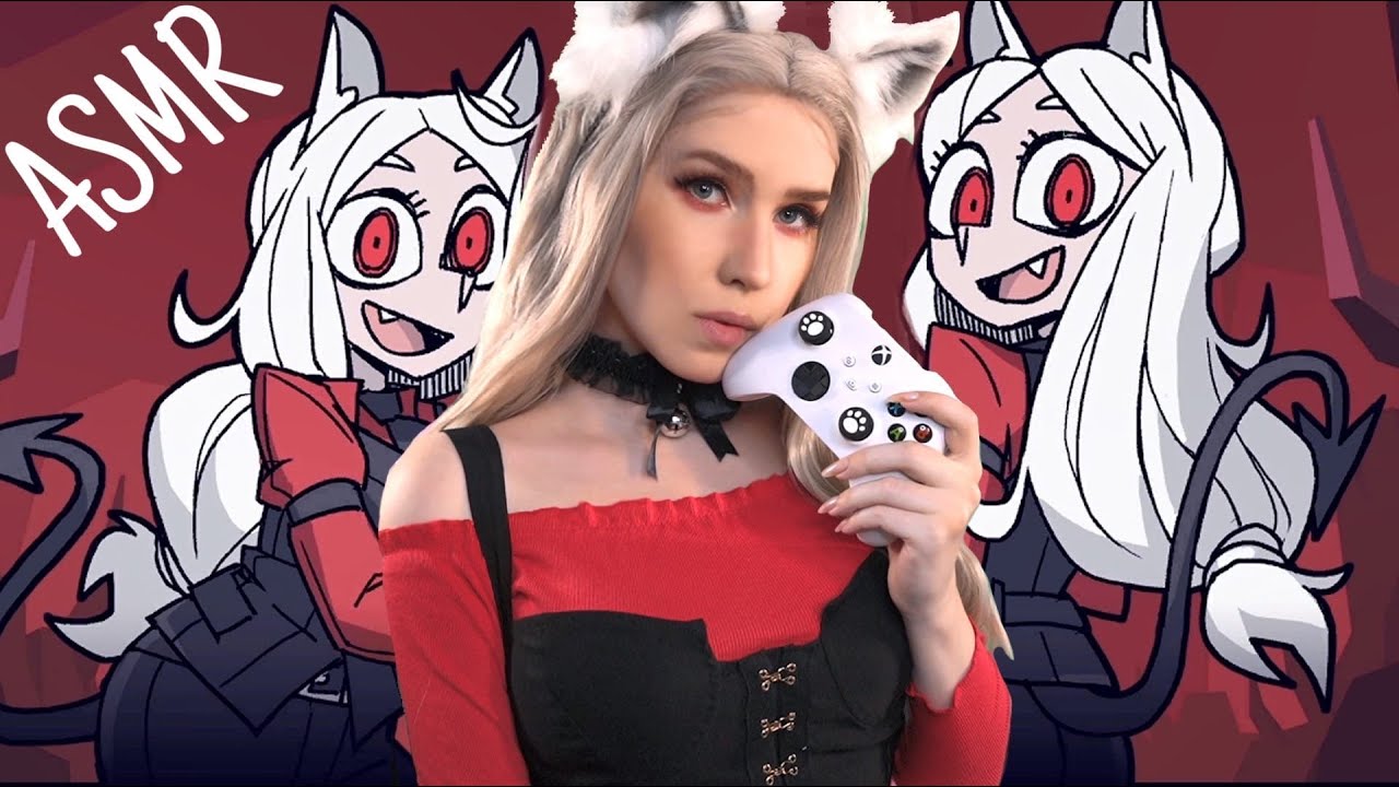 АСМР БЛИЗКИЙ ШЕПОТ 🎧 ASMR HELLTAKER 🎮 Полное Прохождение
