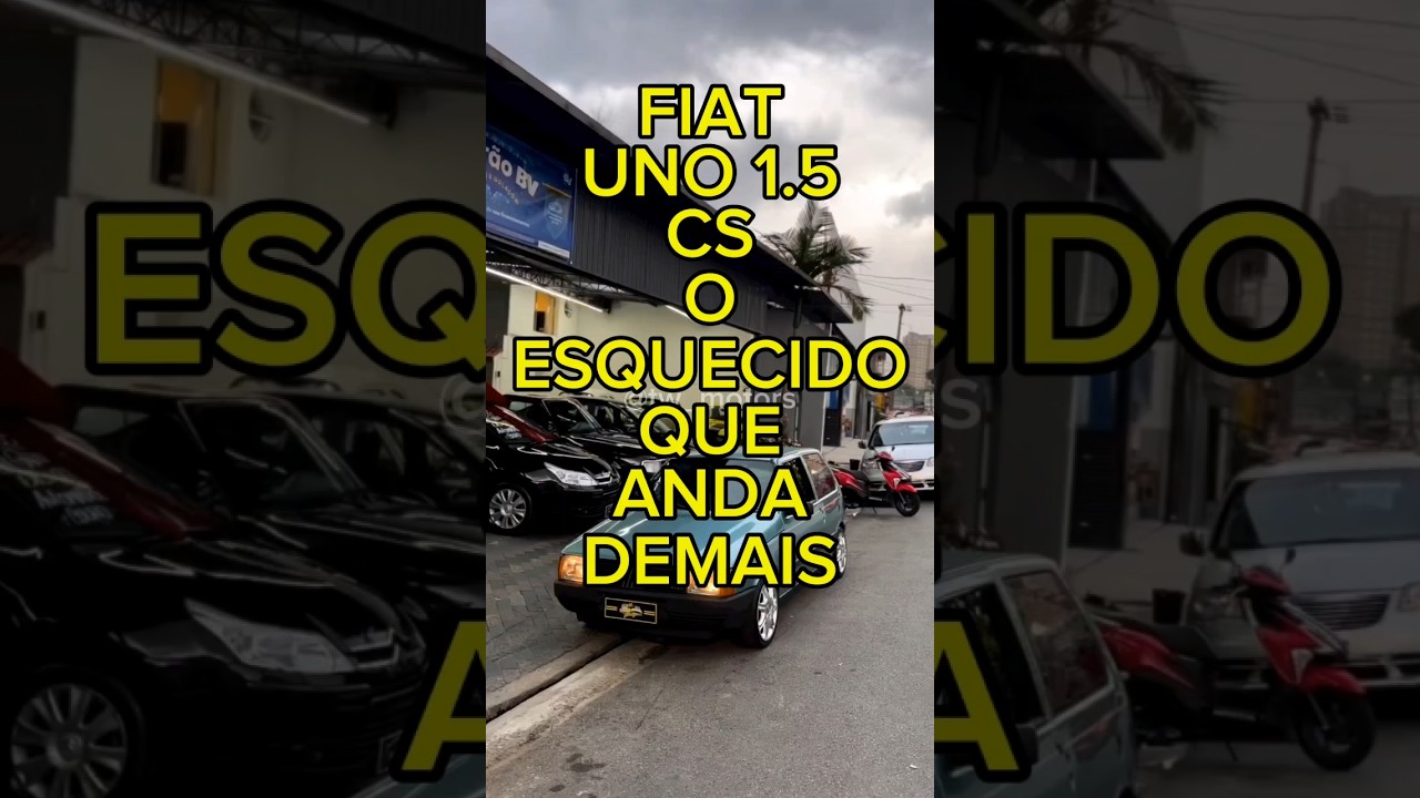 Fiat Uno 1.5 CS #fiat #fiatuno #unoquadrado #carros #canalautomotivo
