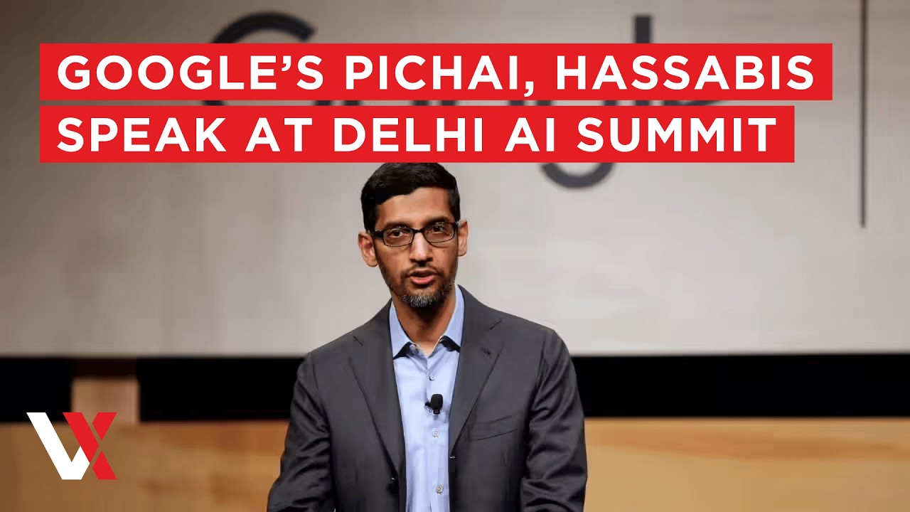 LIVE | Google CEO Sundar Pichai, DeepMind chief Demis Hassabis Speak At Delhi Ai Summit | VERTEX