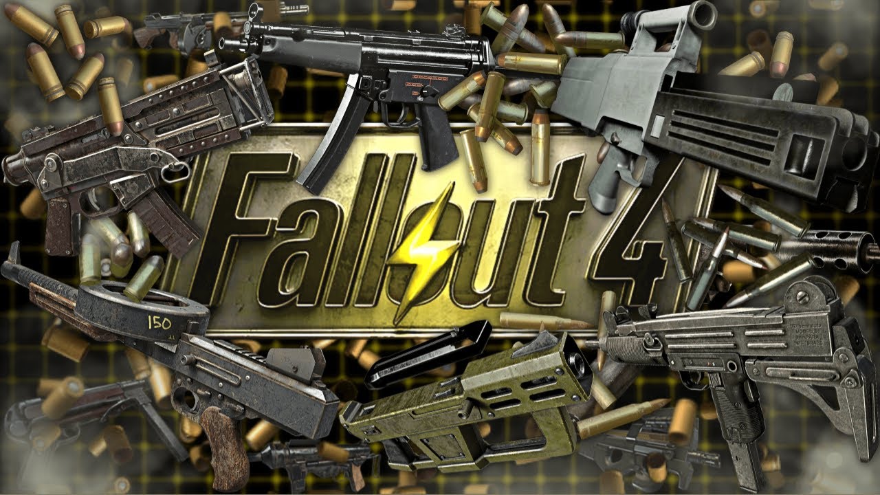Все классические моды на пистолет-пулемет для Fallout 4