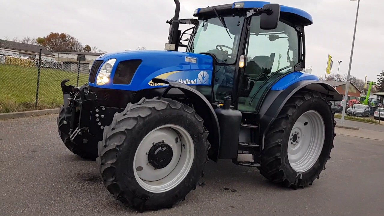 Traktor New Holland TSA 115, 2007, 3250h, 40kmh, FH, 3dw, Germany