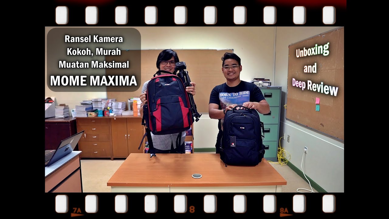 MOME MAXIMA Unboxing dan Review Tas Ransel Kamera muat banyak sampai drone dan laptop 16