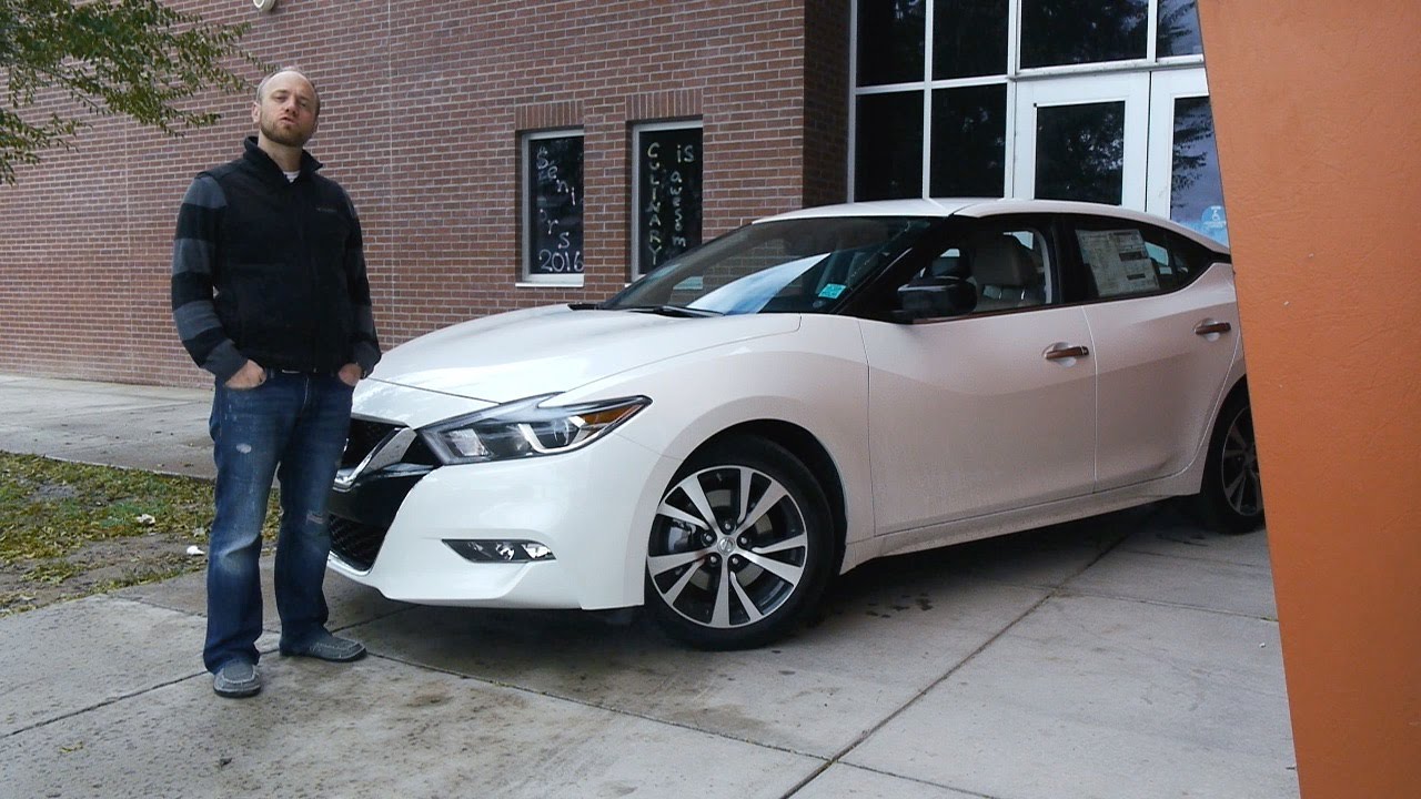 Nissan Maxima S 2016 года: Maxima ВЕРНУЛАСЬ! Реальный обзор и тест-драйв