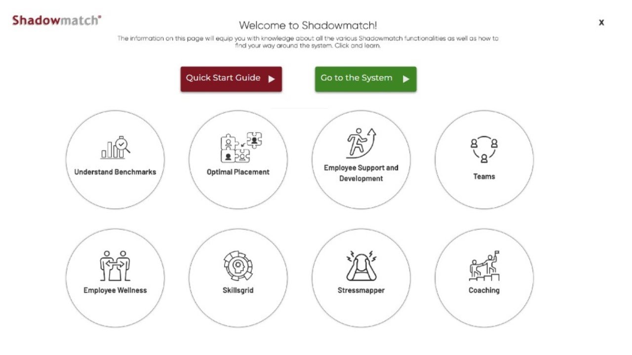Краткое руководство по началу работы с системой Shadowmatch
