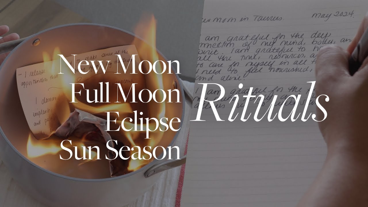 Masterclass 🌕 Cosmic Rituals for Deep Transformation, Release, and Manifestation 🌞