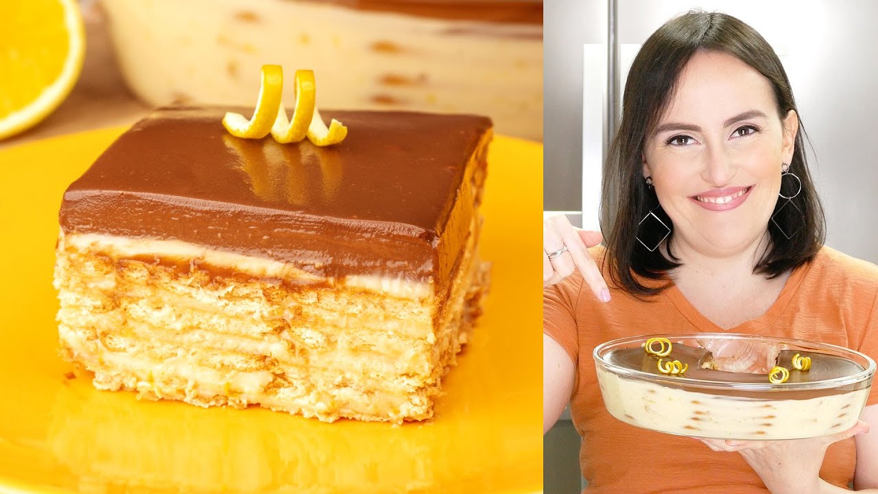 PAVÊ DE LARANJA COM CHOCOLATE FÁCIL E RÁPIDO DE FAZER | Cook'n Enjoy 888