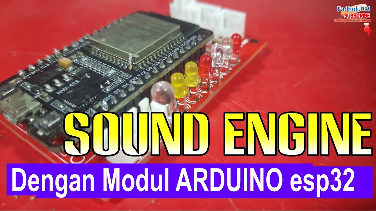Membuat Sound Engine Dari Arduino  ESP32