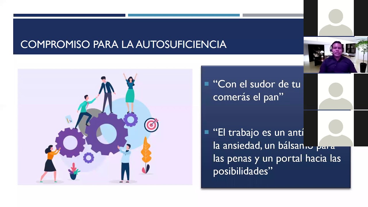 Bienestar y Autosuficiencia;  Las finanzas personales, Expositor: Mario Olvera
