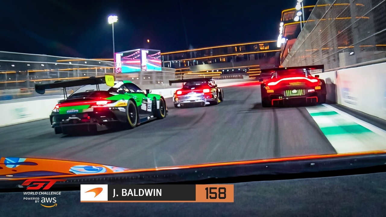Inside a GT World Challenge Race Stint | Jeddah | Raw GT3 Onboard (No Commentary)