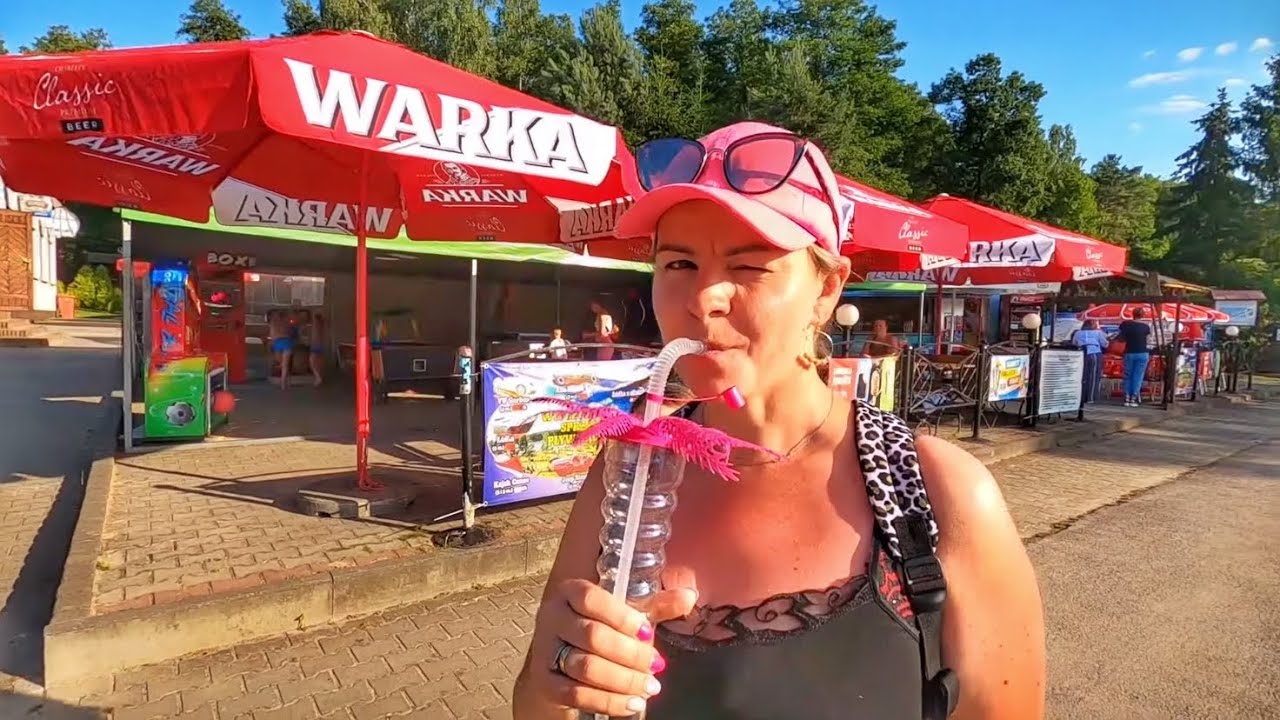 PRZYSUCHA! ZALEW TOPORNIA - KĄPIELISKO. Ile kosztują rowerki wodne? Spokojna plaża dla dzieci.