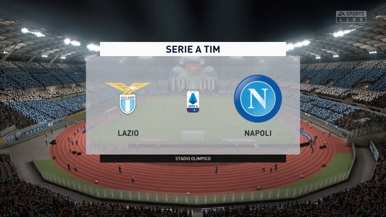 FIFA 20 | LAZIO vs NAPOLI | SERIE A PS4
