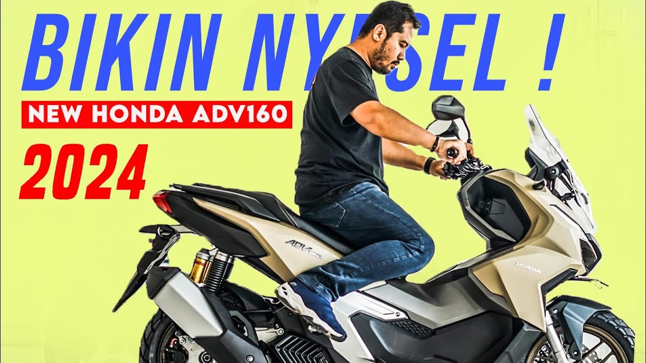 PERTAMA DI INDONESIA ‼️ REVIEW NEW ADV-160 TERBARU 2024 MATTE BROWN 🔥 CELENGAN KOYAKKK
