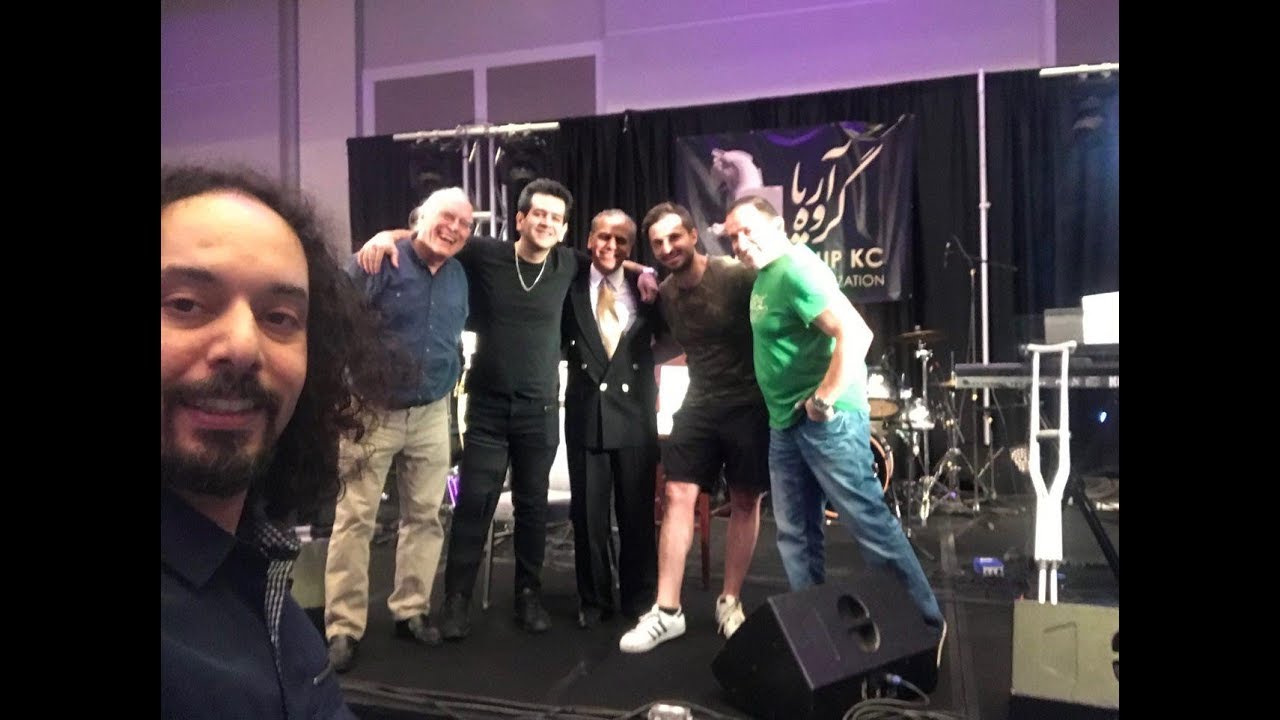 (Sare Saat) Hamid Talebzadeh with Joubin Mahmoudi Live in Kansas City - JoubinDrums Cam