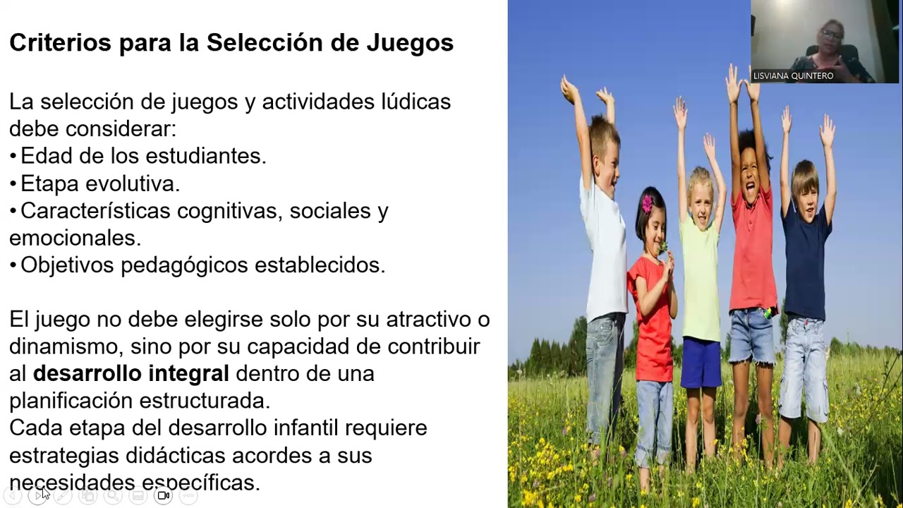 Unidad I - Diseño Pedagógico del Juego-Trabajo en Educación Preescolar - Prof. Lisviana Quintero