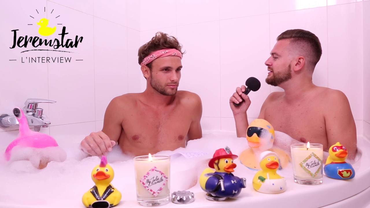 Bastien (Moundir et les apprentis aventuriers 2) dans le bain de Jeremstar - INTERVIEW