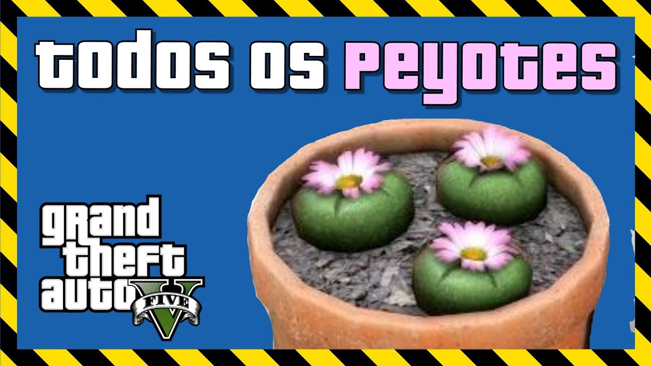 Localização de todos os Peyotes do GTA V