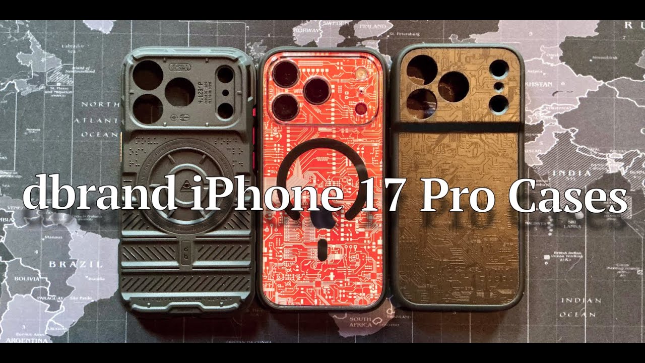 Чехлы dbrand для iPhone 17 Pro #apple #iPhone #cases