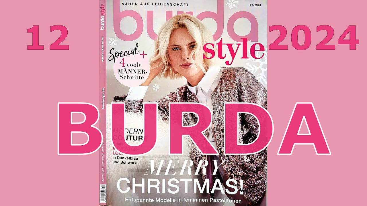 BURDA 12/2024❤️НОВЫЙ ГОД🎄ЭЛЕГАНТНАЯ МОДА 👗MERRY CHRISTMAS💥SILVESTER PARTY🎉РОЖДЕСТВО🎄WEINACHTEN❄️