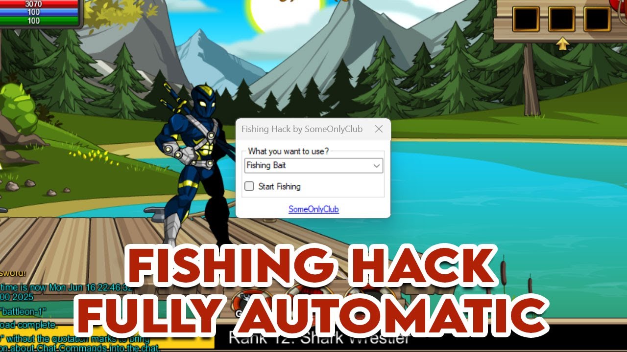 AQW Fishing Hack