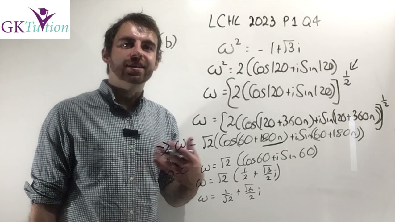 LCHL Maths  2023 P1 Q4