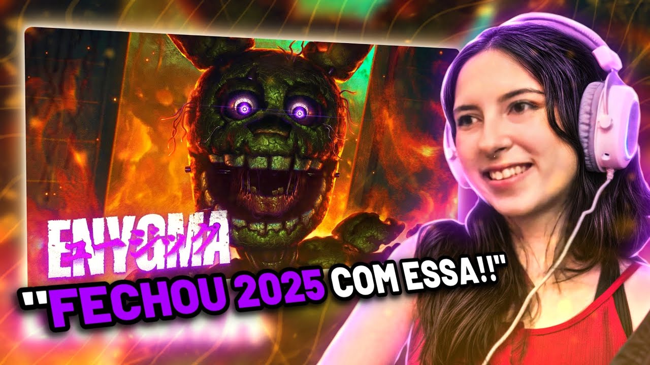 REACT ENYGMA | Sua Agonia | Springtrap/William Afton (Five Nights at Freddy's)