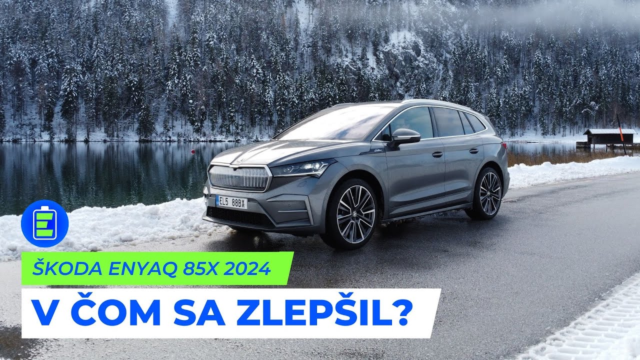 Prv&aacute; jazda: modernizovan&aacute; &Scaron;koda Enyaq 2024. Namiesto faceliftu podstatn&eacute; vylep&scaron;enia.