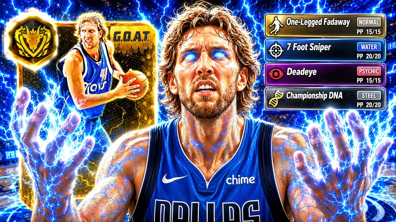 Лучший геймплей Дирка Новицки! Этот Дирк &mdash; чит-код в режиме MyTeam в NBA 2K26!