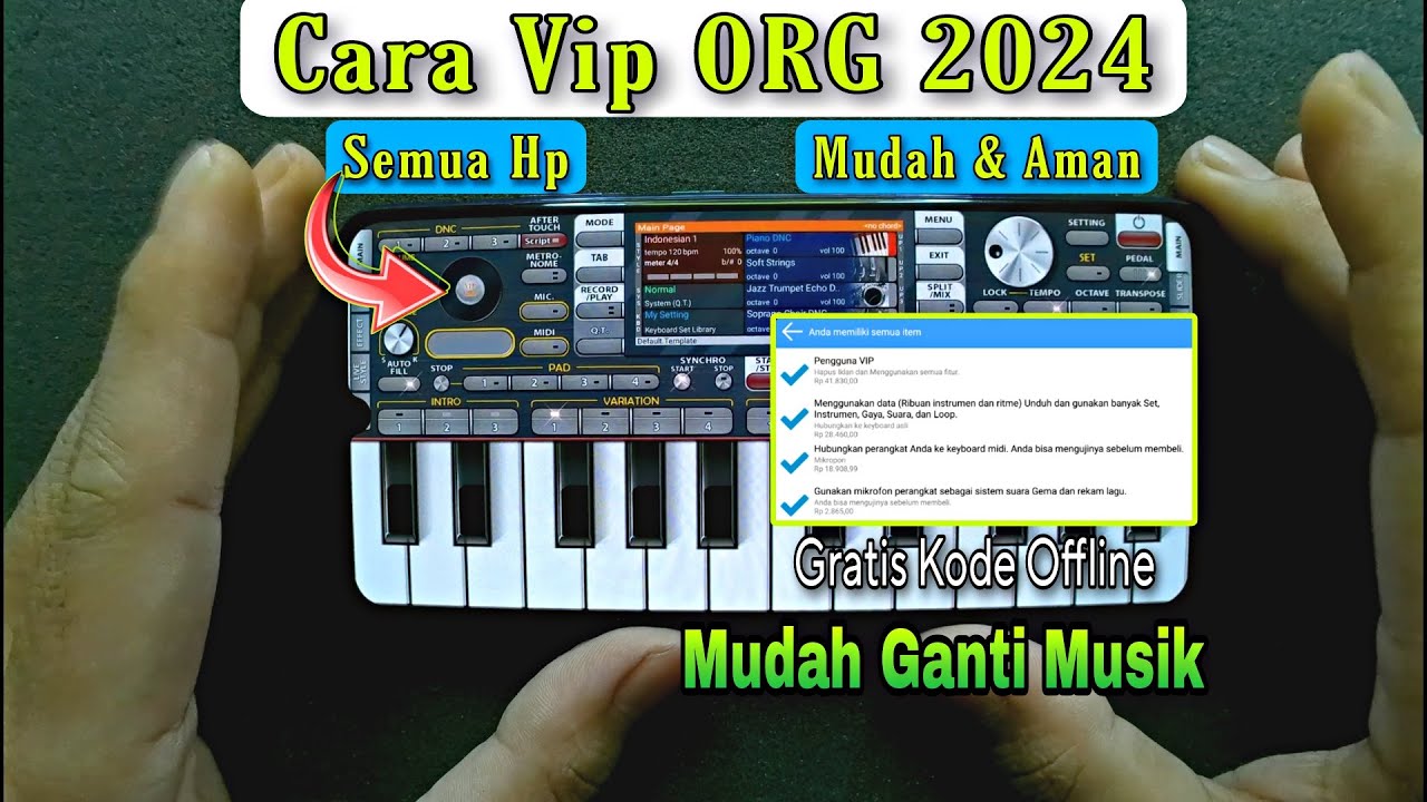 Mudah & Aman | Begini Cara VIP ORG 2024 Semua HP | Android & IOS