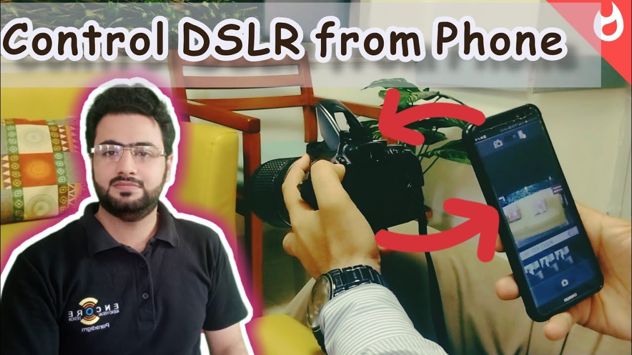 Control DSLR from Smartphone | Tech Point Pk