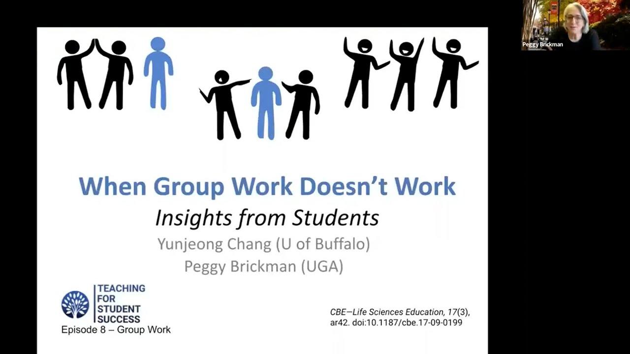 When Group Work Doesn’t Work: Insights from Students