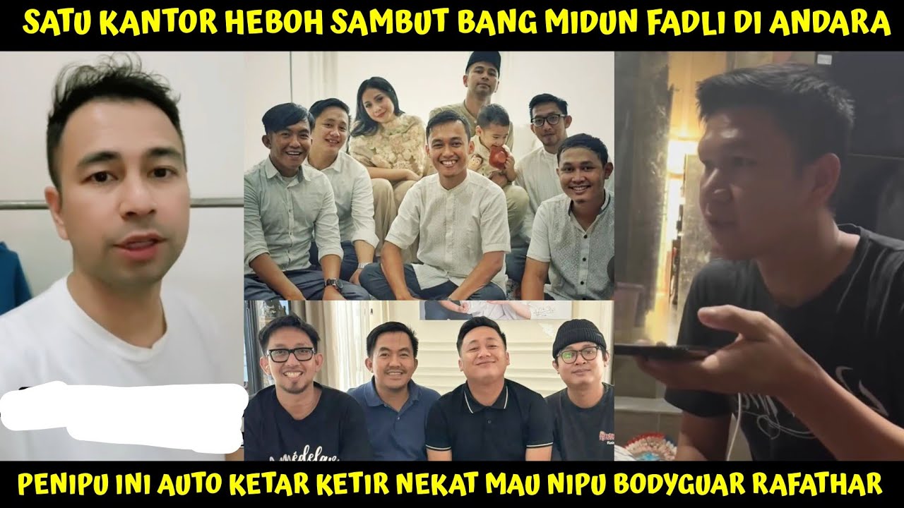 SEKANTOR RANS HEBOH SAMBUT BG MIDUN DI ANDARA! WANITA INI NEKAT MAU TIPU BODYGUARD RAFATHAR BEGINI!