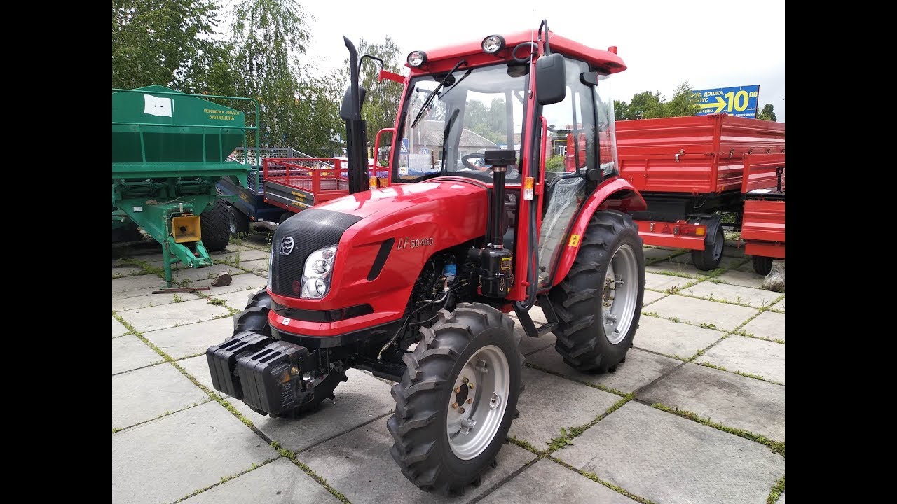 Трактор Dongfeng DF-504 G3 с кабиной