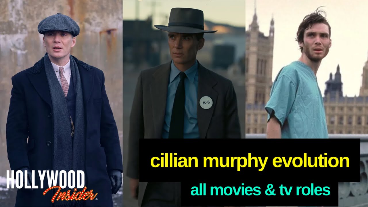 EVOLUTION: Every Cillian Murphy Roles in Movies/TV, All Performances Exceptionally Poignant - Oscars