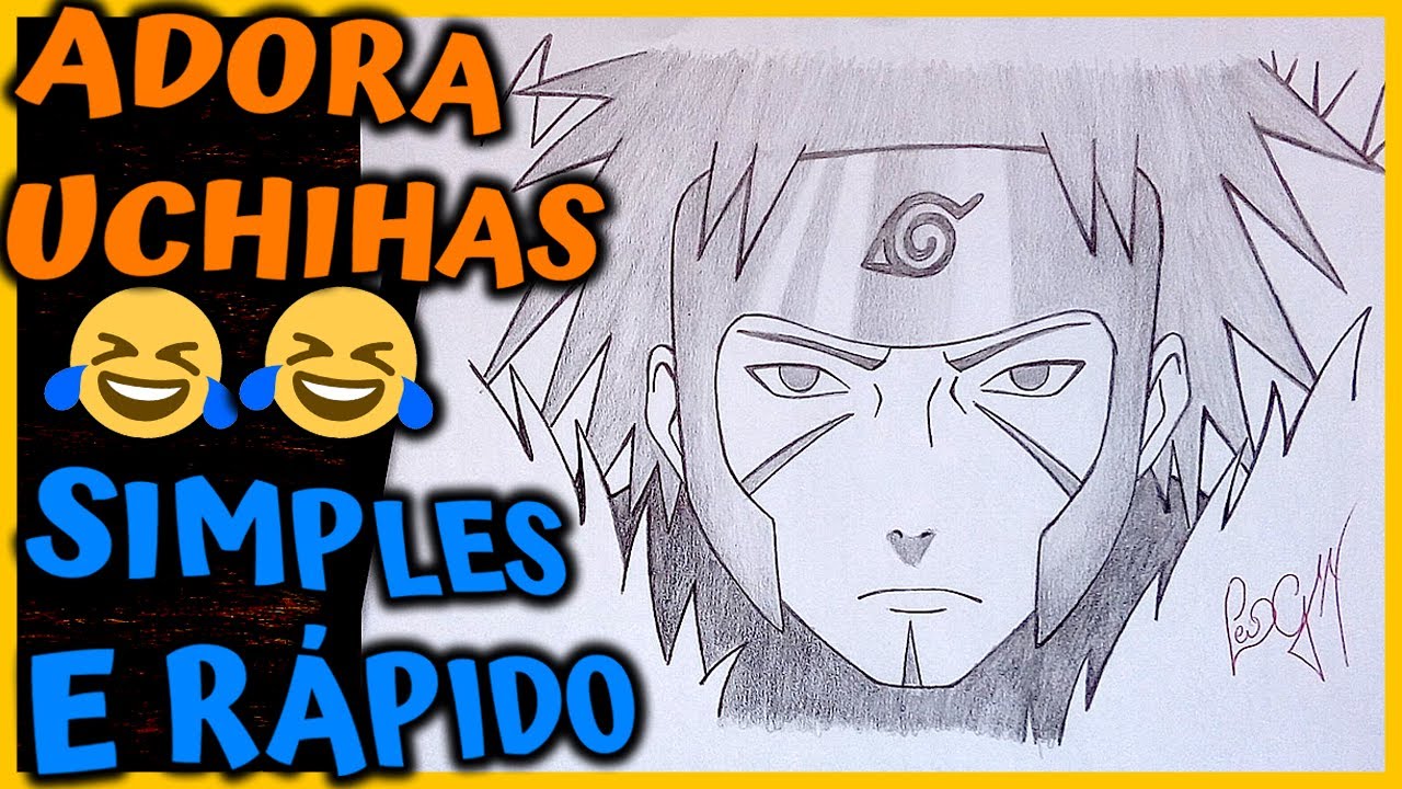 DESENHO DE ANIME FÁCIL E RÁPIDO ➖ TOBIRAMA 💧