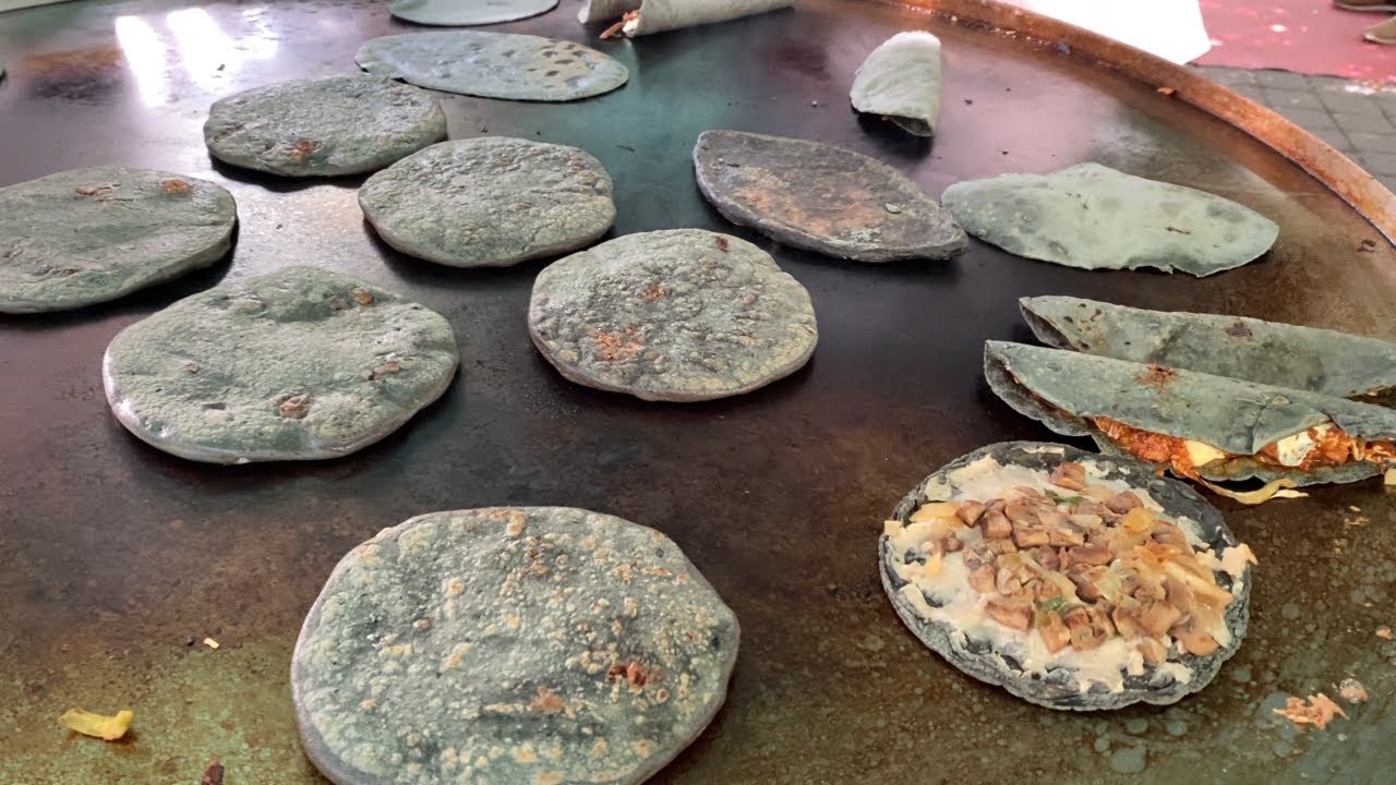 本場のタコス　ケサディーヤ編　【メキシコの朝市】【QUESADILLA】【メキシコシティー】