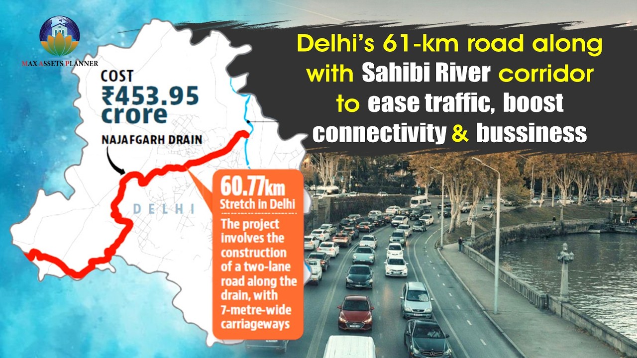 Delhi Yamuna Riverfront is Now WORLD CLASS Destination 😍 | New Green Paradise #river #model #delhi