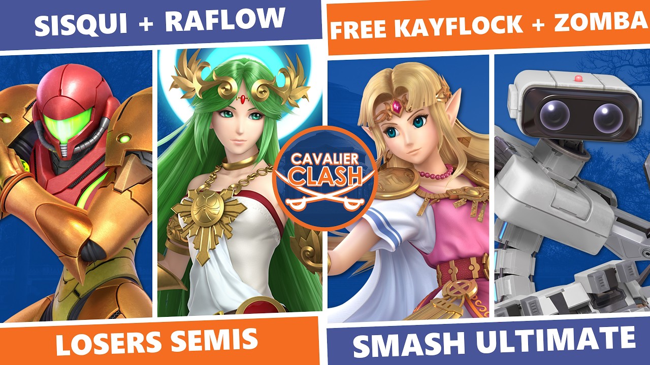 Cavalier Clash 7: Losers Semis - Sisqui + Raflow Vs. Free Kayflock + Zomba SSBU