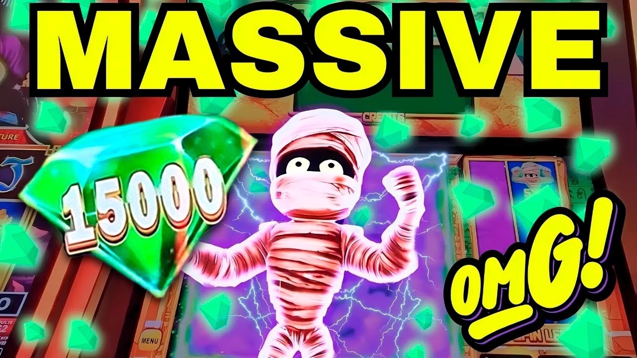 ABSOLUTELY MASSIVE!!! DOUBLE DREAM JACKPOTS ON MO MUMMY KING 🤑 OMG!