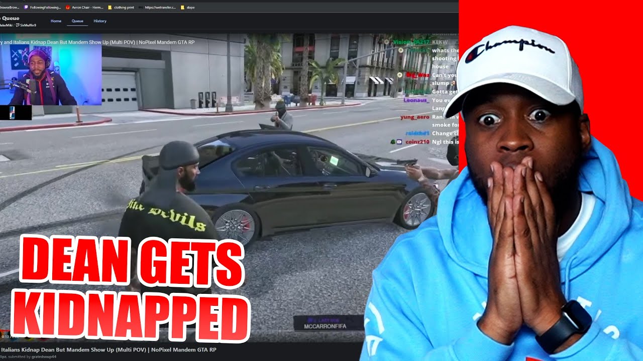 Harry & The Italians KIDNAP Dean But Mandem Show Up 😲 (Multi POV) | NoPixel RP | GTA | CG