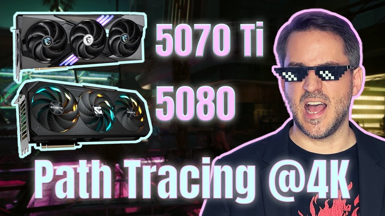 RTX 5070 Ti vs 5080 | Real 4K Path Tracing Benchmarks with FPS & Latency Analysis