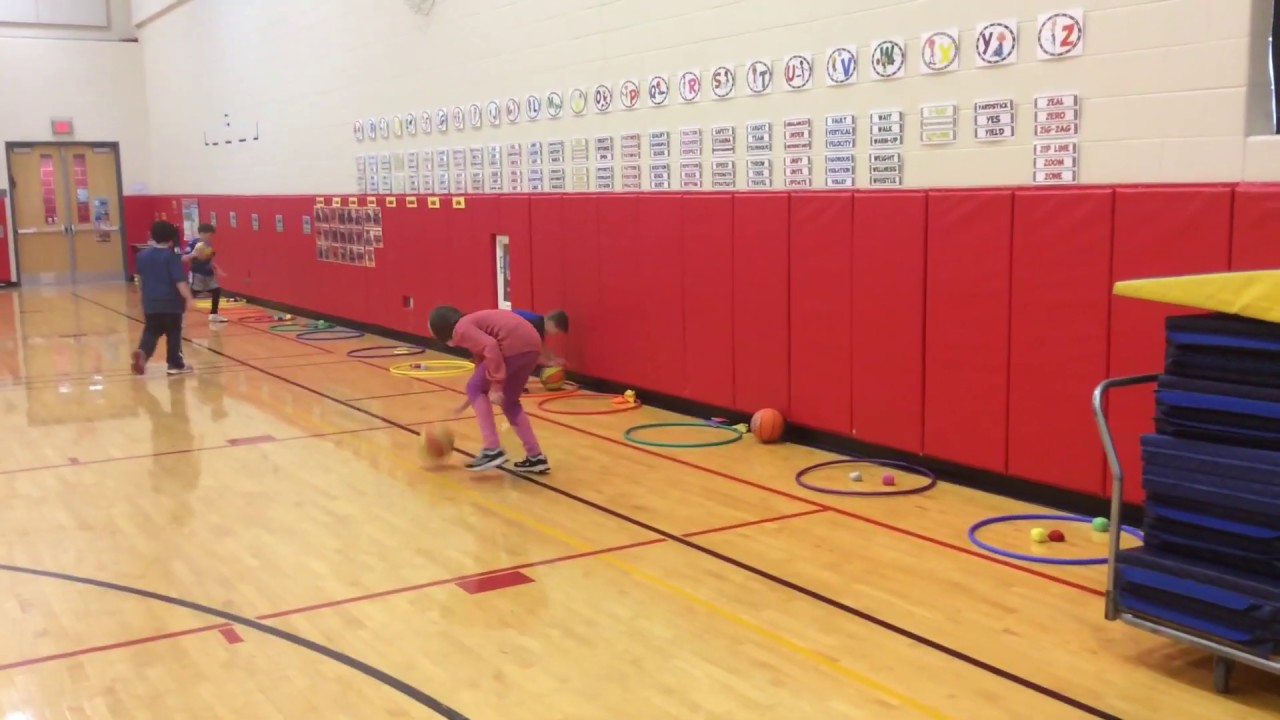 Dribbling for Treasure 🏀 (Gd. 3) #PhysEd