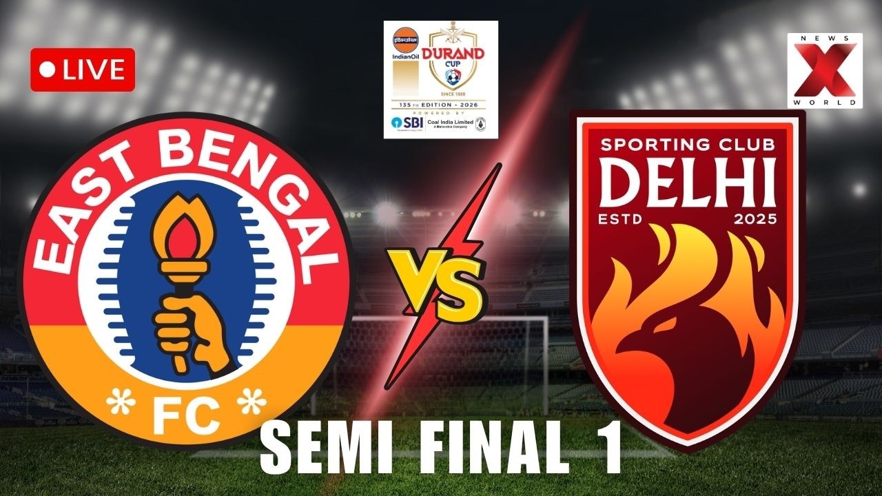 WATCH LIVE | SC DELHI VS EAST BENGAL FC LIVE | DURAND CUP 2026 | SEMI-FINAL 1 | NEWSX WORLD