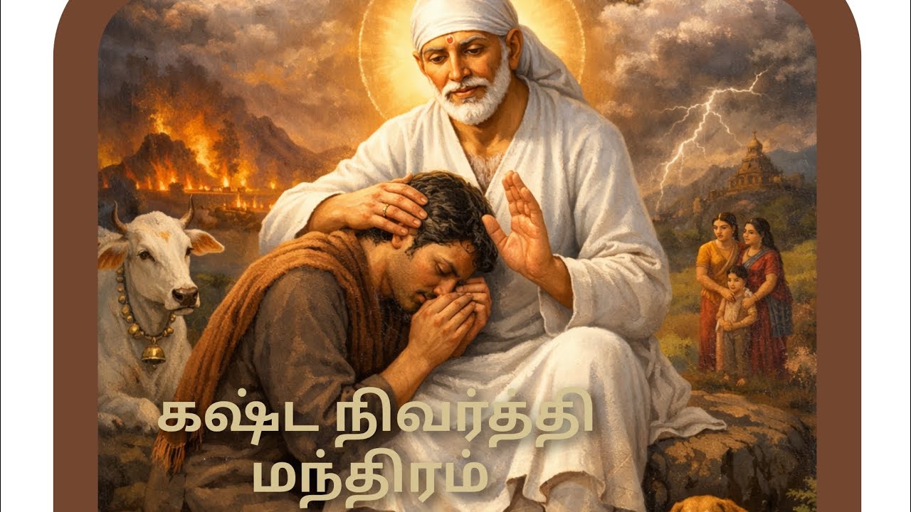 |சாய்பாபா அருளிய கஷ்ட நிவர்த்தி மந்திரம்| Kashta Nivarana Stotram| #omsairam 