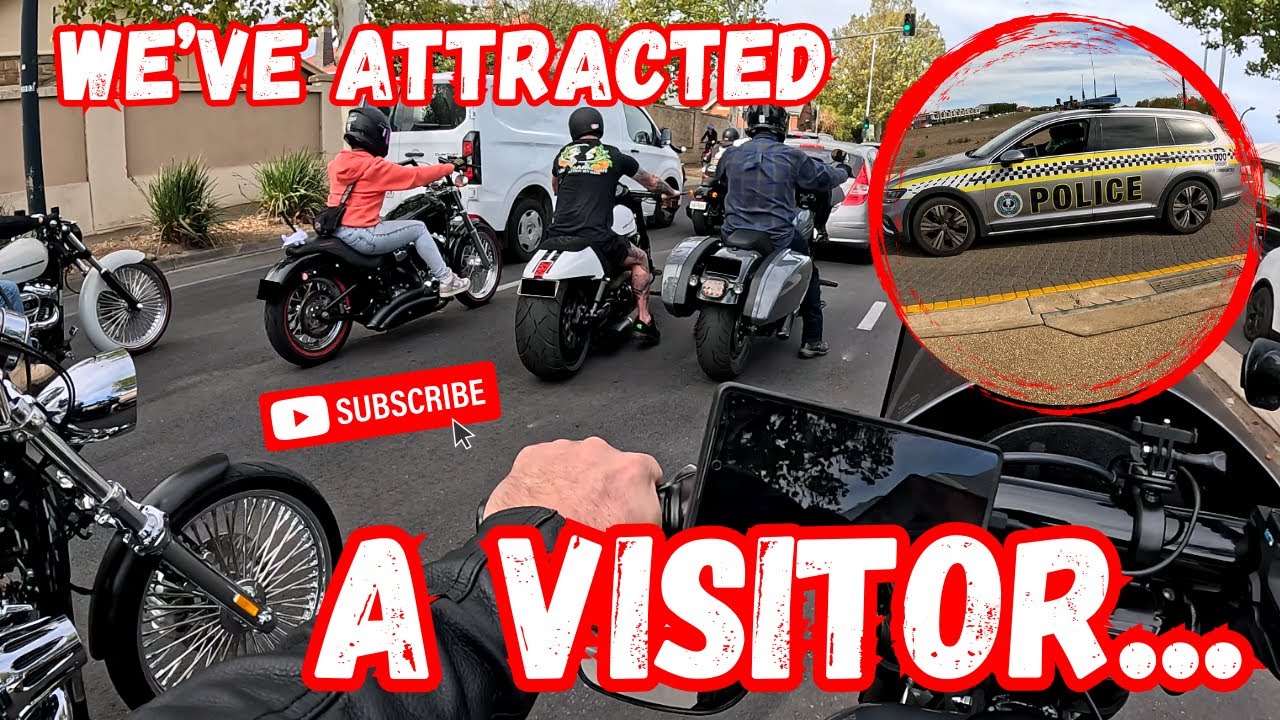 HOSTING MY FIRST EVER BIKE MEET & CRUISE! | PARAFIELD TO MOUNT BARKER