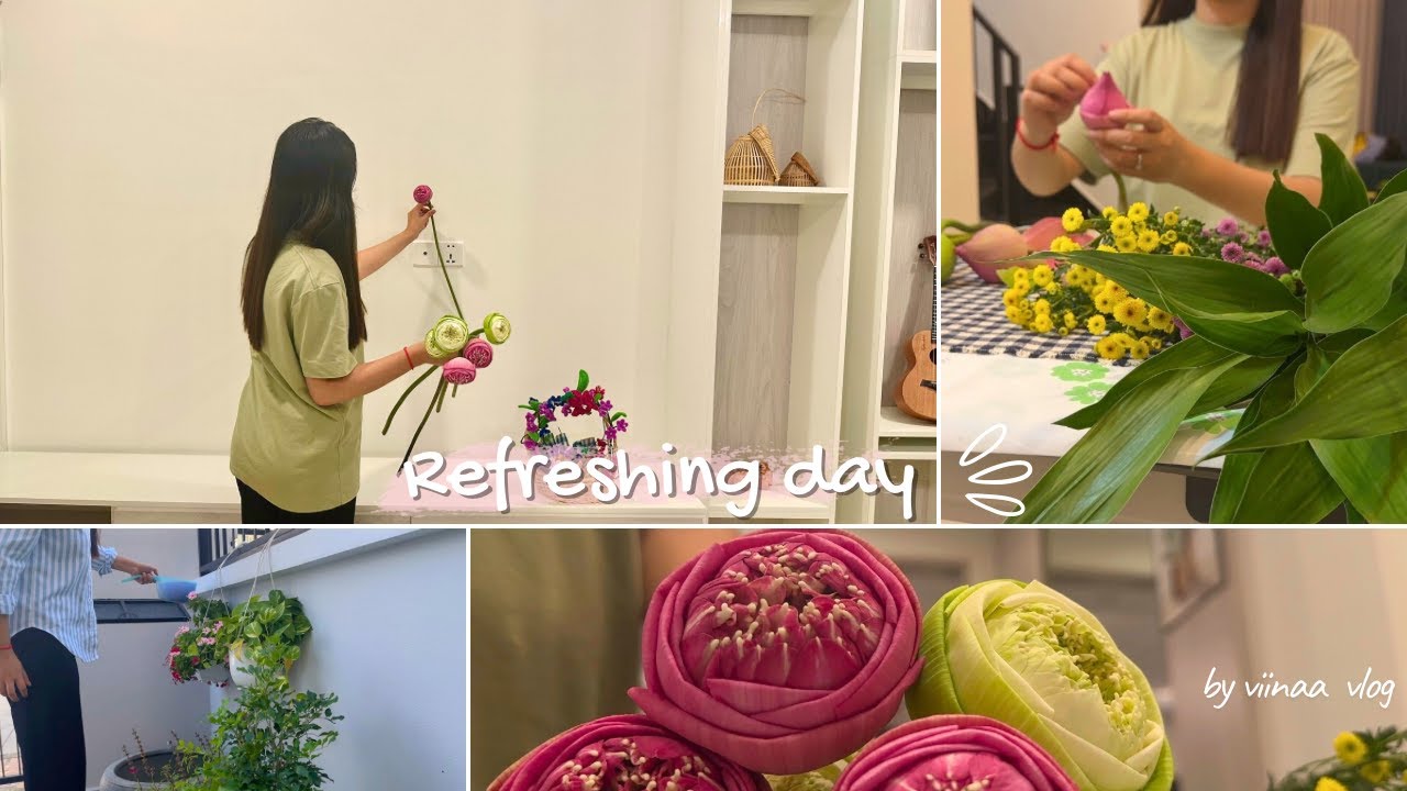 A Fresh Morning at Home 🌱 | Planting, Cleaning & Slow Living