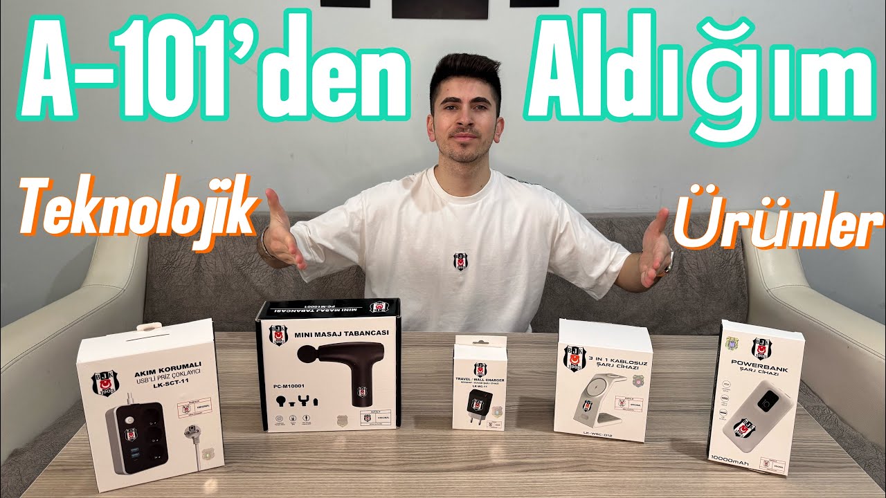 A-101’den Aldığım Teknolojik Ürünler / Kutu Açılımı ve İnceleme Videosu