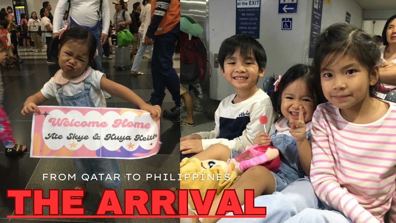 AIRPORT ARRIVAL VLOG | QATAR TO PHILIPPINES | @ExplorewithMsBelle 