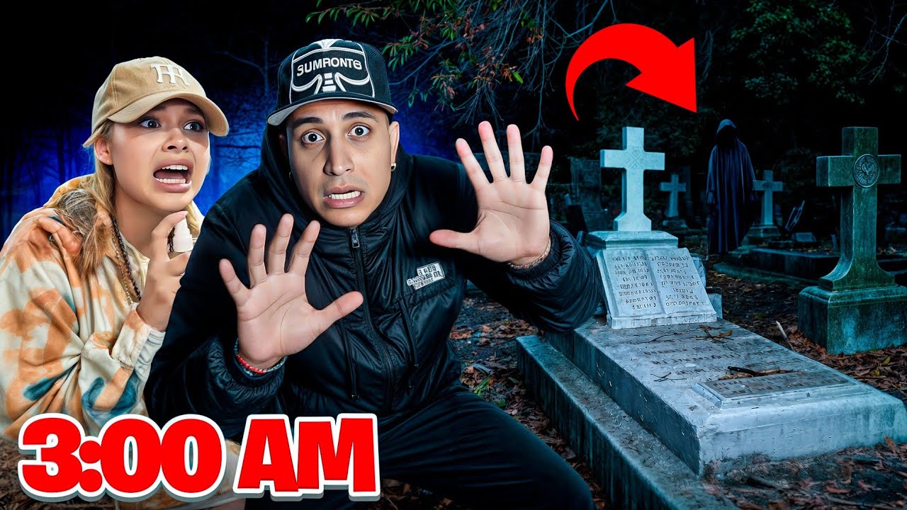 PASAMOS UNA NOCHE EN UN CEMENTERIO EN MÉXICO 😰 *mala idea* | MR STIVEN