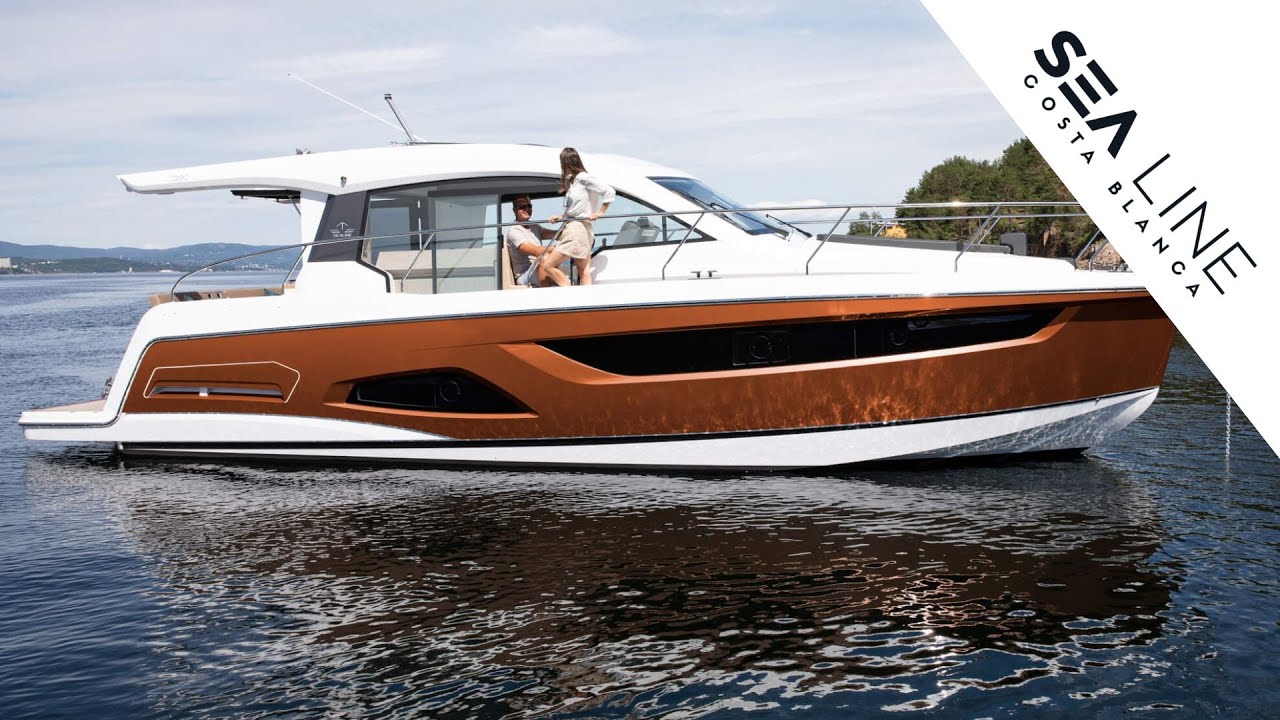Sealine C390 walkthrough @ The Southampton Boat Show 2024 - Sea Line Costa Blanca