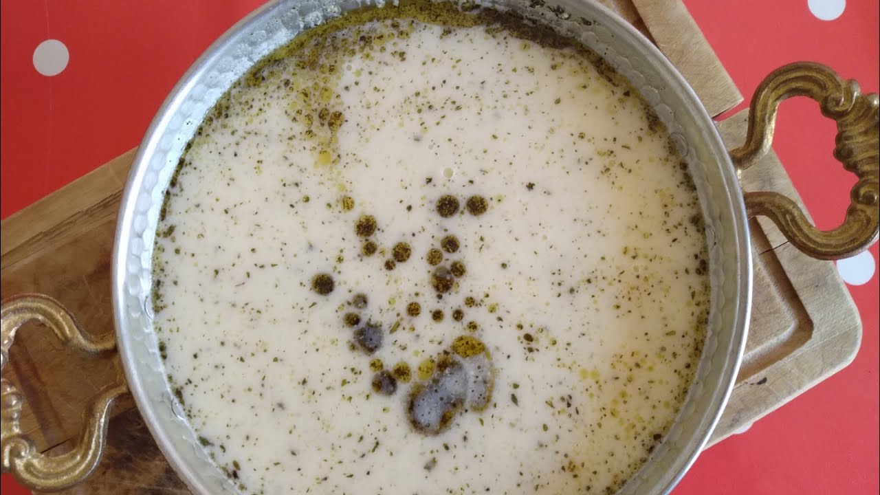 ЙАЙЛА ТУРЕЦКИЙ ЙОГУРТОВО-РИСОВЫЙ СУП/Yayla &Ccedil;orbası/Турецкая кухня